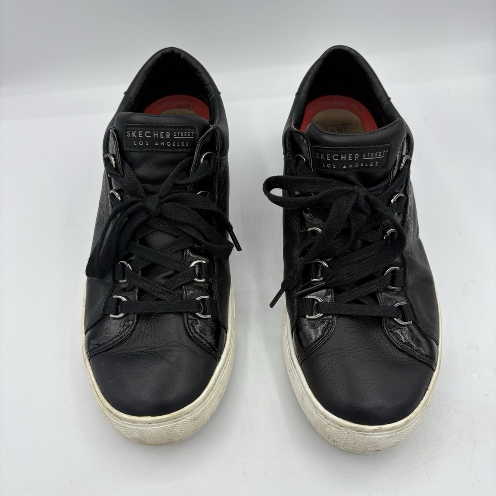 Skechers Shoes Womens Size 10 Black 73532 Street Los Angeles Rise Fit Sneakers - Picture 3 of 9